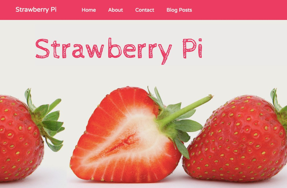 client blog strawberry pi